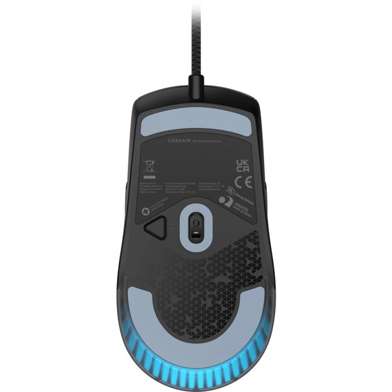 Corsair M75 Lightweight RGB mouse Giocare USB tipo A Ottico 26000 DPI