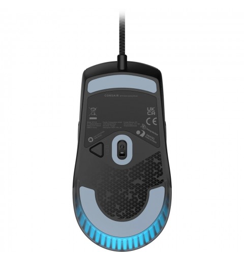 Corsair M75 Lightweight RGB mouse Giocare USB tipo A Ottico 26000 DPI