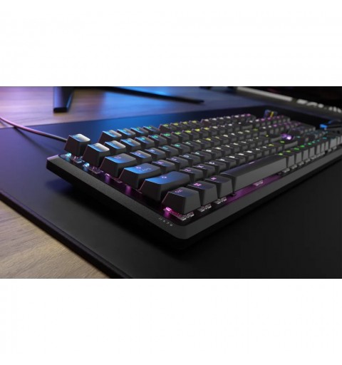 Corsair K70 CORE RGB clavier Jouer USB QWERTY Italien Noir