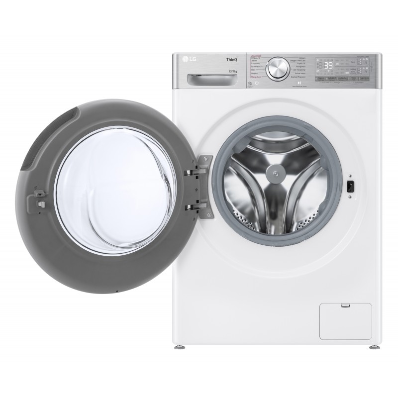 LG D4R9513TPWC Lavasciuga 13 7kg AI DD, Classe D, 1400 giri, TurboWash 360, Autodosaggio