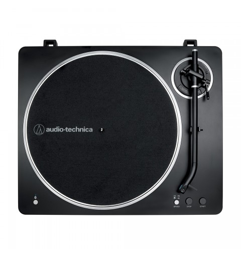 Audio-Technica AT-LP70XBT Audio-Plattenspieler mit Riemenantrieb Schwarz, Silber Vollautomatisch