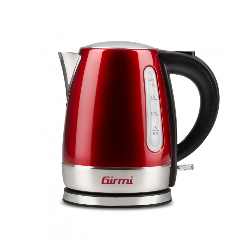 Girmi BL3202 bollitore elettrico 1,2 L 1630 W Nero, Rosso