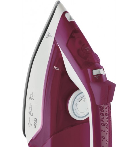 Beko SIM3126R iron Steam iron Ceramic soleplate 2600 W Red