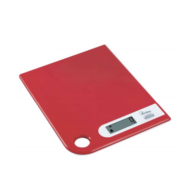 Ardes AR1PA1 Red Countertop Rectangle Electronic kitchen scale