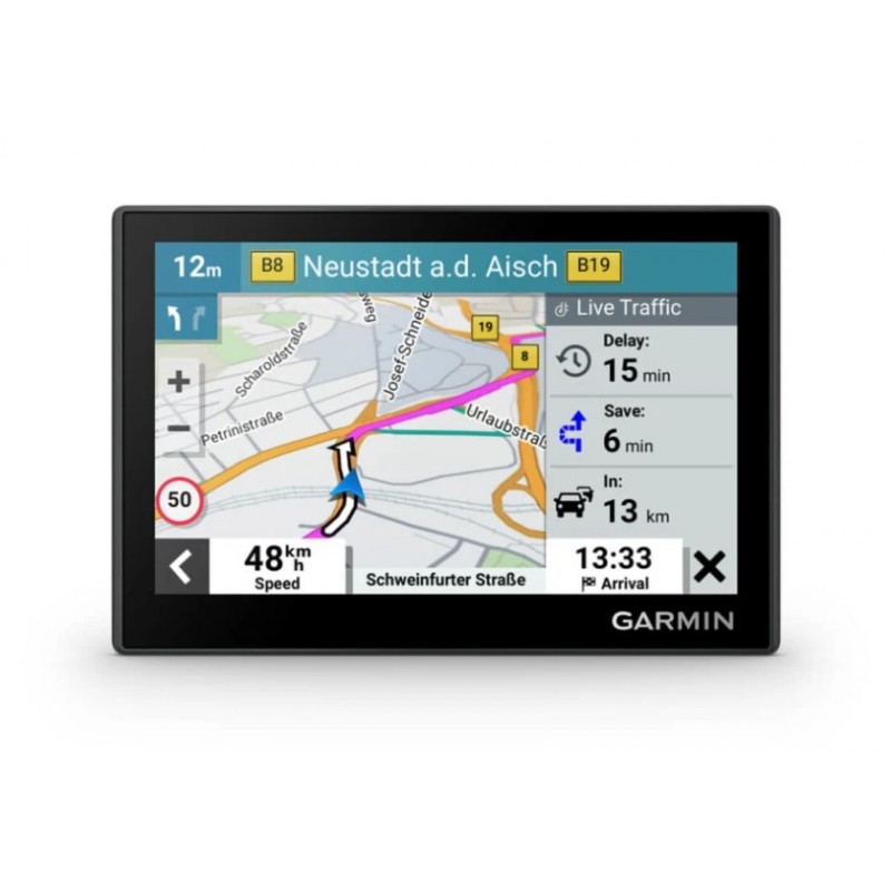 Garmin Drive 53 navigateur Fixé 12,7 cm (5") Écran tactile 69 g Noir, Gris