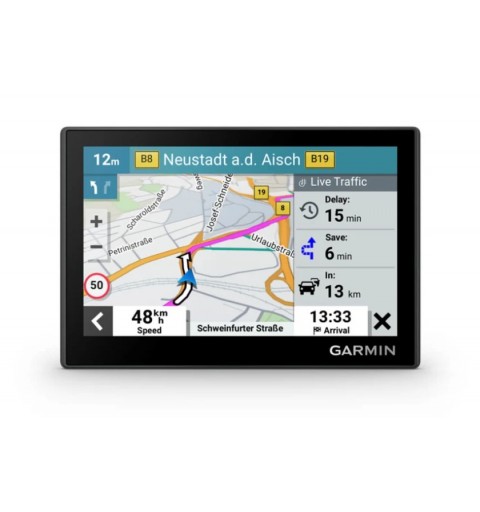 Garmin Drive 53 navigateur Fixé 12,7 cm (5") Écran tactile 69 g Noir, Gris