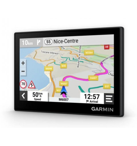 Garmin Drive 53 navigateur Fixé 12,7 cm (5") Écran tactile 69 g Noir, Gris