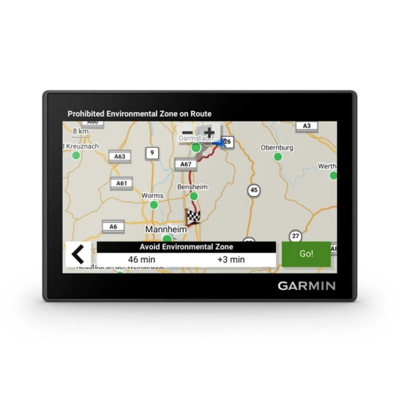 Garmin Drive 53 Navigationssystem Fixed 12,7 cm (5") Touchscreen 69 g Schwarz, Grau