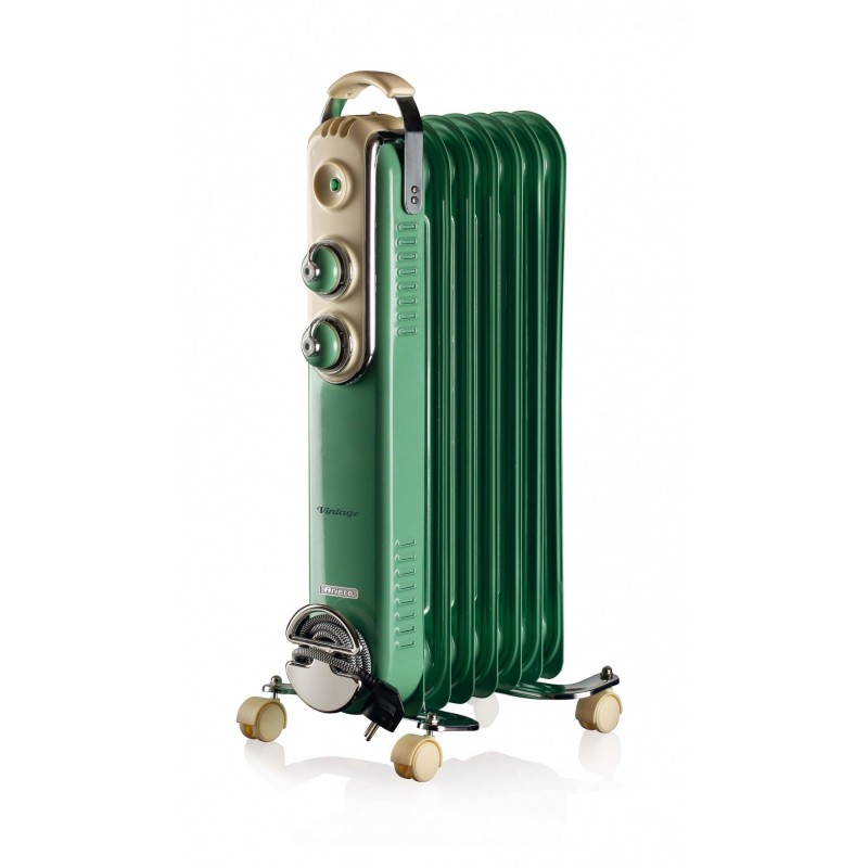 Ariete 0837 14 Intérieure Vert 1500 W Chauffage électrique à bain d’huile