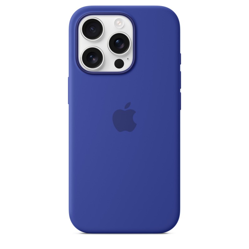 Apple iPhone 16 Pro Silikon Case mit MagSafe – Ultramarin