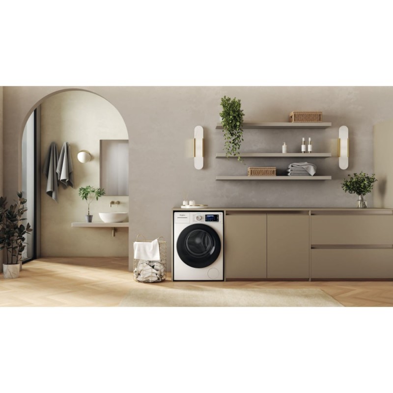 Whirlpool W6 08 SILENCE IT lavadora Carga frontal 10 kg 1400 RPM Blanco