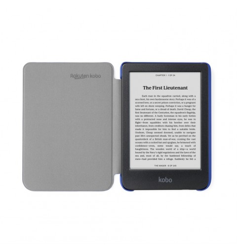 Rakuten Kobo Basic SleepCover custodia per e-book reader 15,2 cm (6") Custodia a libro Blu