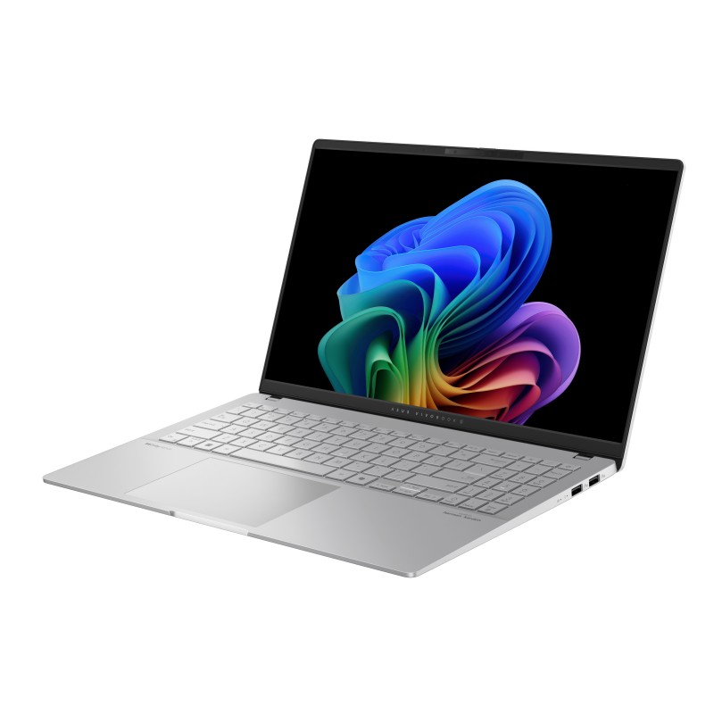 ASUS Vivobook S 15 OLED S5507QA-MA012W Qualcomm Snapdragon X1P-42-100 Computer portatile 39,6 cm (15.6") 3K 16 GB LPDDR5x-SDRAM