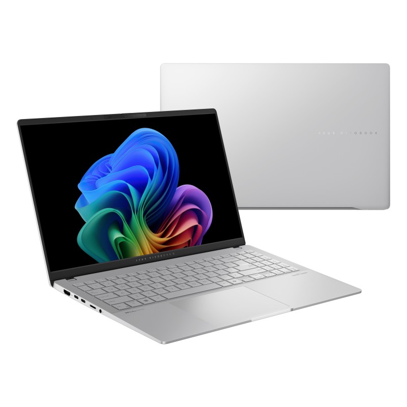 ASUS Vivobook S 15 OLED S5507QA-MA012W Qualcomm Snapdragon X1P-42-100 Computer portatile 39,6 cm (15.6") 3K 16 GB LPDDR5x-SDRAM