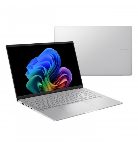 ASUS Vivobook S 15 OLED S5507QA-MA012W Qualcomm Snapdragon X1P-42-100 Computer portatile 39,6 cm (15.6") 3K 16 GB LPDDR5x-SDRAM