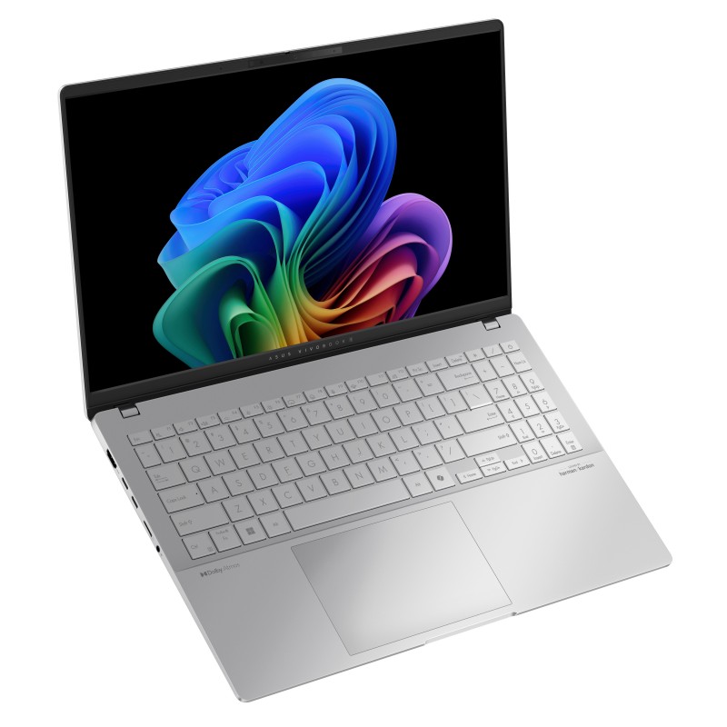 ASUS Vivobook S 15 OLED S5507QA-MA012W Qualcomm Snapdragon X1P-42-100 Computer portatile 39,6 cm (15.6") 3K 16 GB LPDDR5x-SDRAM