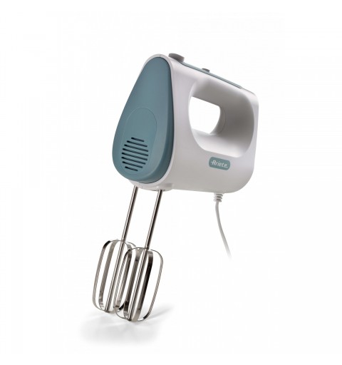 Ariete 1545 Sbattitore Breakfast, 450W, 5 velocità, Funzione turbo, 2 fruste, White & Aegean teal