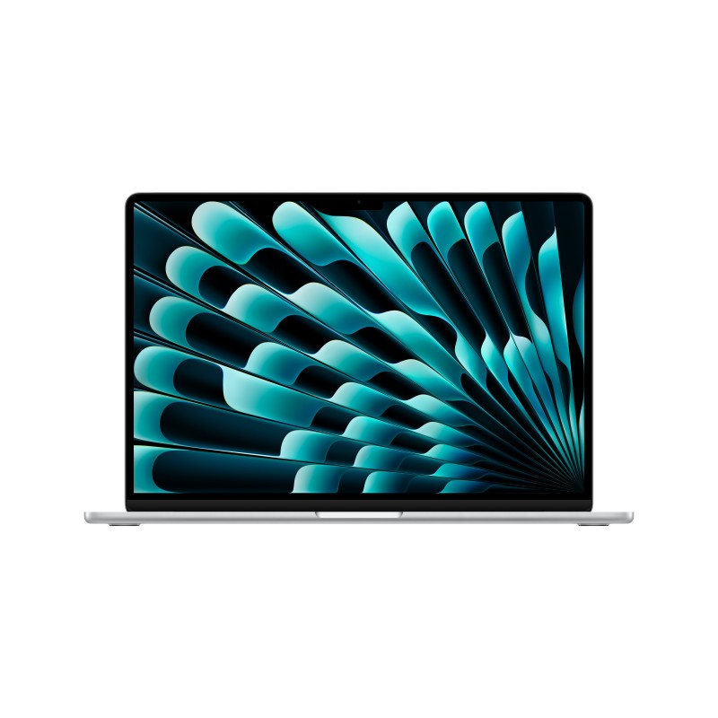 Apple MacBook Air 15-inch M3 chip with 8-core CPU and 10-core GPU, 16GB, 512GB SSD - Silver