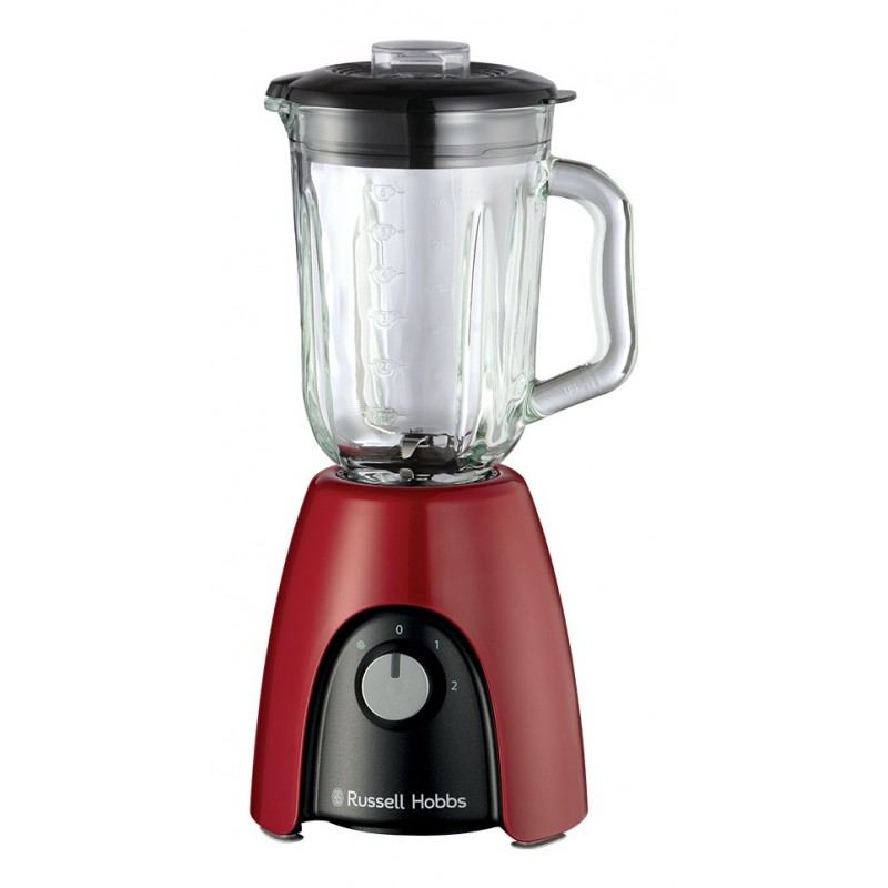 Russell Hobbs 27120-56 frullatore 1,5 L Frullatore da tavolo 650 W Nero, Rosso, Trasparente