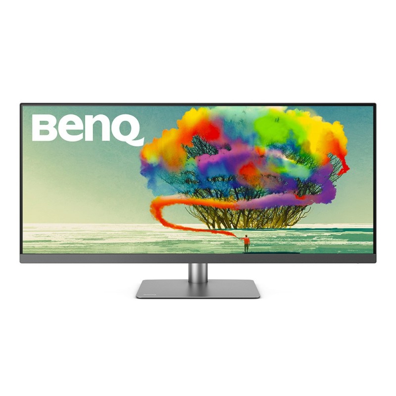 BenQ PD3420Q pantalla para PC 86,4 cm (34") 3440 x 1440 Pixeles Quad HD LED Gris