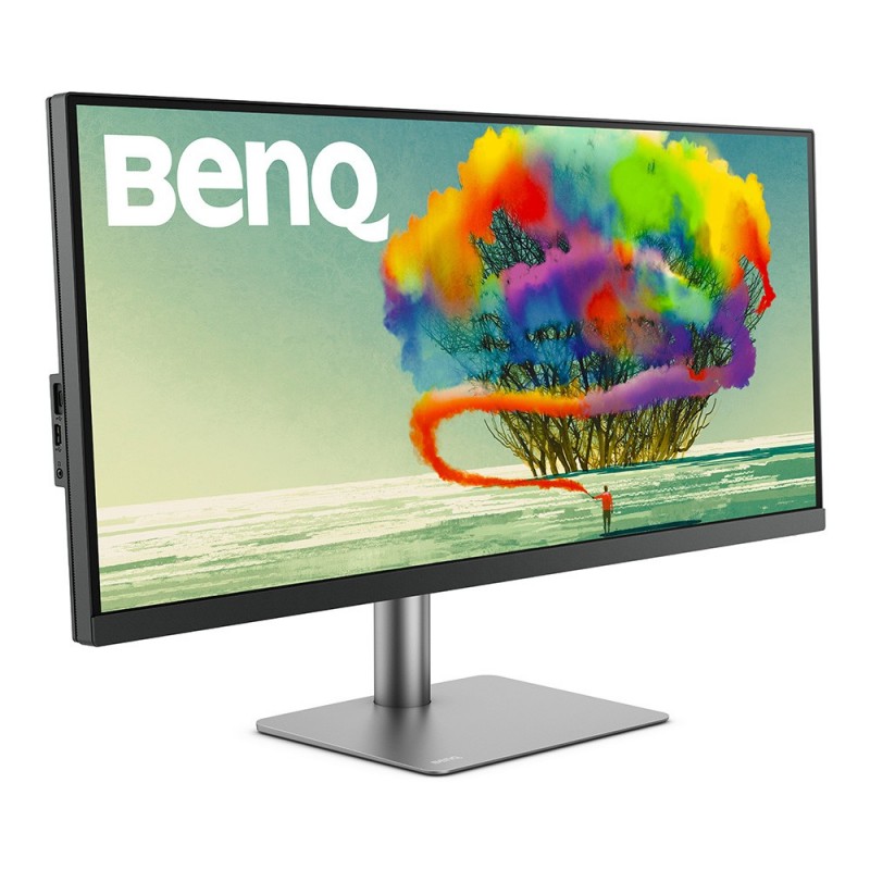 BenQ PD3420Q pantalla para PC 86,4 cm (34") 3440 x 1440 Pixeles Quad HD LED Gris