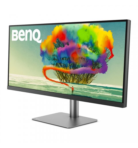 BenQ PD3420Q computer monitor 86.4 cm (34") 3440 x 1440 pixels Quad HD LED Grey