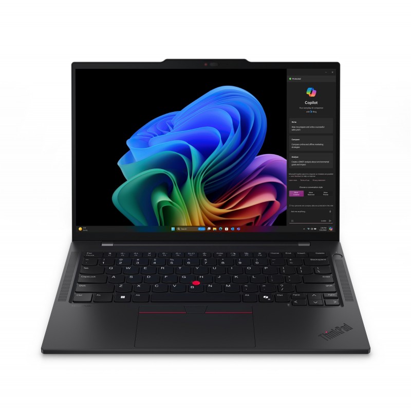 Lenovo ThinkPad T14s Qualcomm Snapdragon X1E-78-100 Laptop 35,6 cm (14") WUXGA 32 GB LPDDR5x-SDRAM 1 TB SSD Wi-Fi 7 (802.11be)