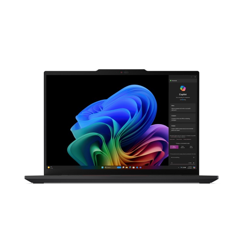 Lenovo ThinkPad T14s Qualcomm Snapdragon X1E-78-100 Laptop 35,6 cm (14") WUXGA 32 GB LPDDR5x-SDRAM 1 TB SSD Wi-Fi 7 (802.11be)