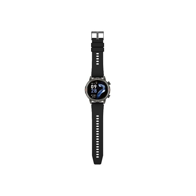 Nilox NXSWTRAILROUND Relojes inteligentes y deportivos 3,53 cm (1.39") Digital 360 x 360 Pixeles Pantalla táctil Negro