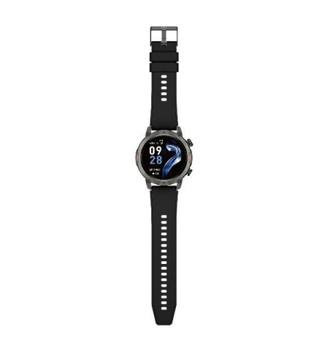 Nilox NXSWTRAILROUND smartwatche et montre de sport 3,53 cm (1.39") Numérique 360 x 360 pixels Écran tactile Noir