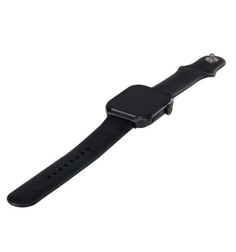 Nilox NXSWTRAILBANDYL smartwatche et montre de sport 3,66 cm (1.44") Numérique 240 x 240 pixels Écran tactile Noir