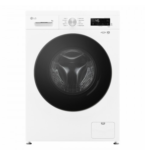 LG F4NX1009NWB machine à laver Charge avant 9 kg 1400 tr min Blanc