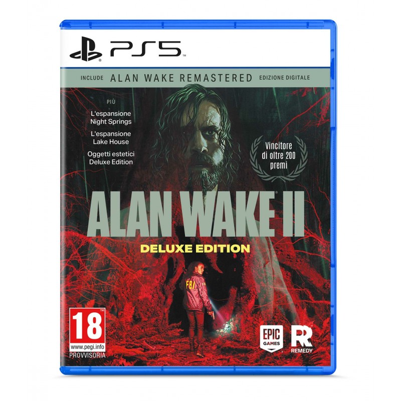 Epic Games Alan Wake 2 Deluxe Edition Allemand, Anglais, Espagnol, Français, Japonais PlayStation 5