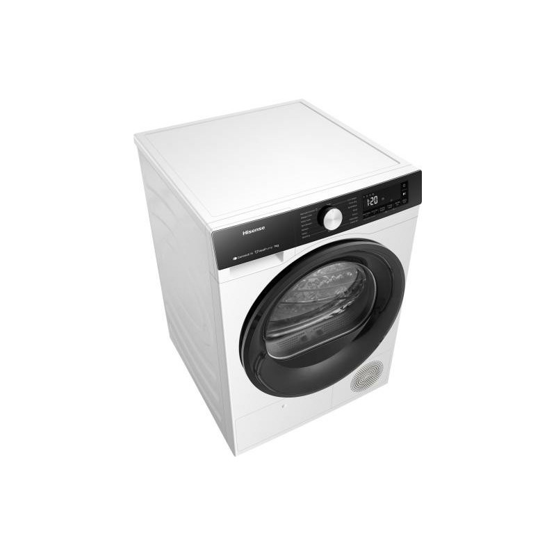 Hisense DH3S902BW3 asciugatrice Libera installazione Caricamento frontale 9 kg A+++ Bianco