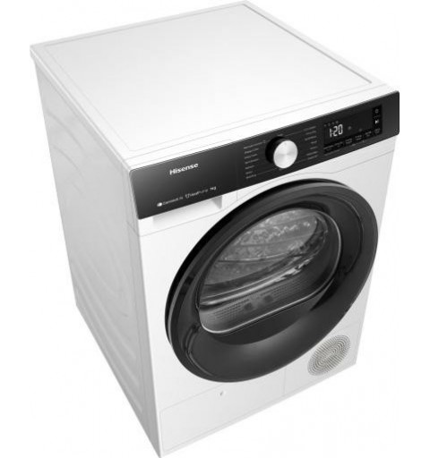 Hisense DH3S902BW3 asciugatrice Libera installazione Caricamento frontale 9 kg A+++ Bianco