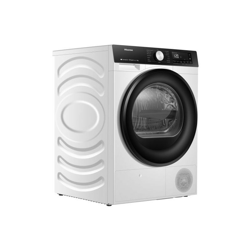 Hisense DH3S902BW3 asciugatrice Libera installazione Caricamento frontale 9 kg A+++ Bianco