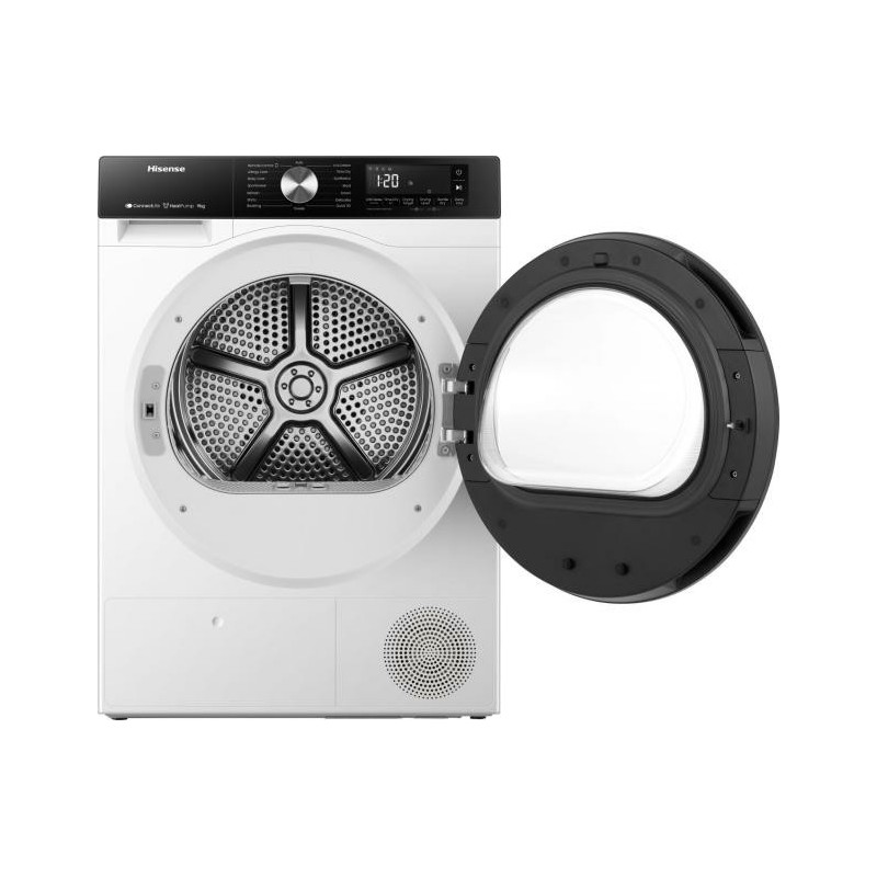 Hisense DH3S902BW3 asciugatrice Libera installazione Caricamento frontale 9 kg A+++ Bianco