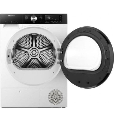 Hisense DH3S902BW3 asciugatrice Libera installazione Caricamento frontale 9 kg A+++ Bianco