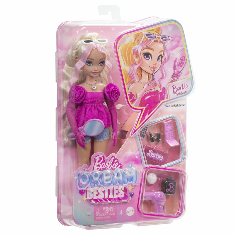 Barbie Dream Besties “Malibu' Doll and Accessories