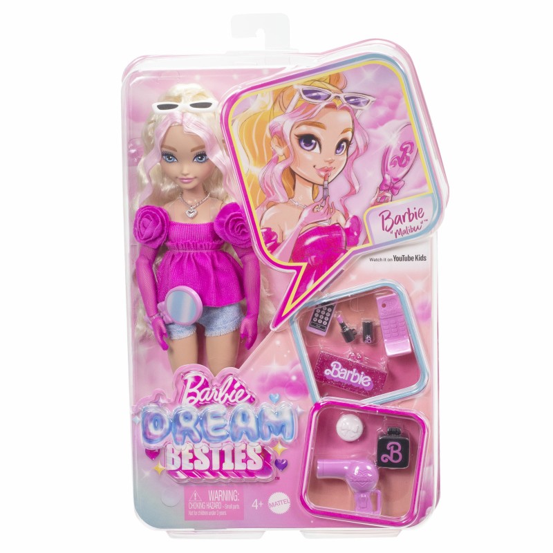 Barbie Dream Besties “Malibu' Doll and Accessories