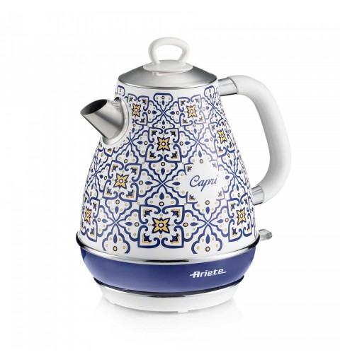 Ariete 2869 0C electric kettle 1.7 L 2000 W Blue, Multicolour