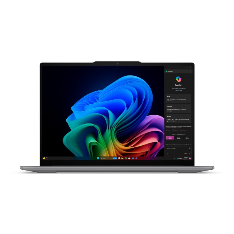 Lenovo Yoga Slim 7 Intel Core Ultra 7 258V Portátil 38,9 cm (15.3") Pantalla táctil 2.8K 32 GB LPDDR5x-SDRAM 1 TB SSD Wi-Fi 7