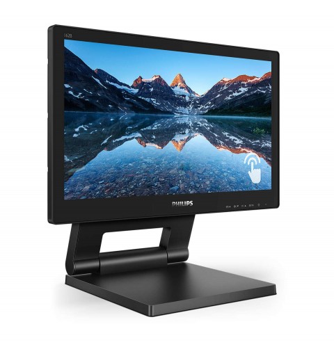 Philips 162B9T 00 computer monitor 39.6 cm (15.6") 1366 x 768 pixels HD LCD Touchscreen Black