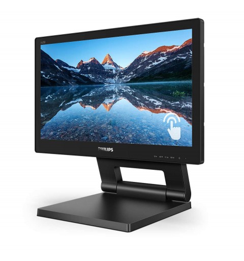 Philips 162B9T 00 computer monitor 39.6 cm (15.6") 1366 x 768 pixels HD LCD Touchscreen Black