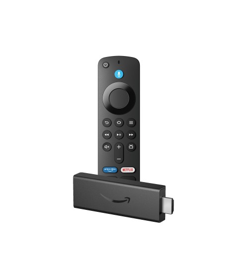 Amazon Fire TV Stick HD, free and live TV, Alexa Voice Remote, smart home controls, HD streaming