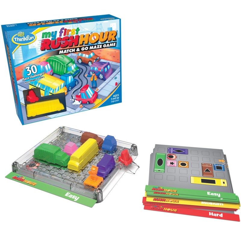 ThinkFun My First Rush Hour Brettspiel Rennen