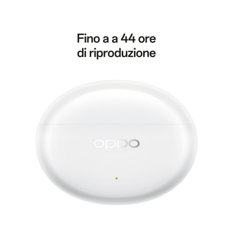 OPPO Enco Air4 Pro Auricolari True Wireless,44h di Autonomia, Driver in Titanio da 12.4mm, Bluetooth 5.4, Controlli Touch,