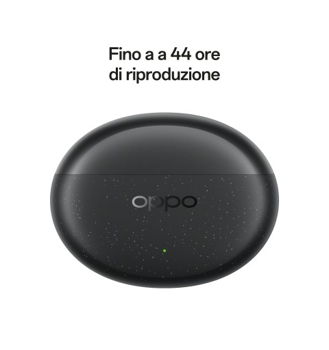 OPPO Enco Air4 Pro Auricolari True Wireless, 44h di Autonomia, Driver in Titanio da 12.4mm, Bluetooth 5.4, Controlli Touch,