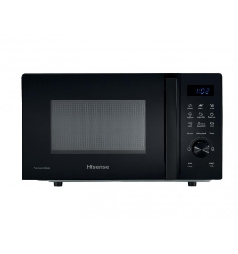 Hisense H20MOBSD1H Black Solo microwave Countertop 20 L 700 W