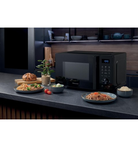 Hisense H20MOBSD1H Black Solo microwave Countertop 20 L 700 W